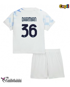 Inter Milan Matteo Darmian #36 Echipament de Fotbal Replică 2025-26 Copii Deplasare (+ Șorturi)